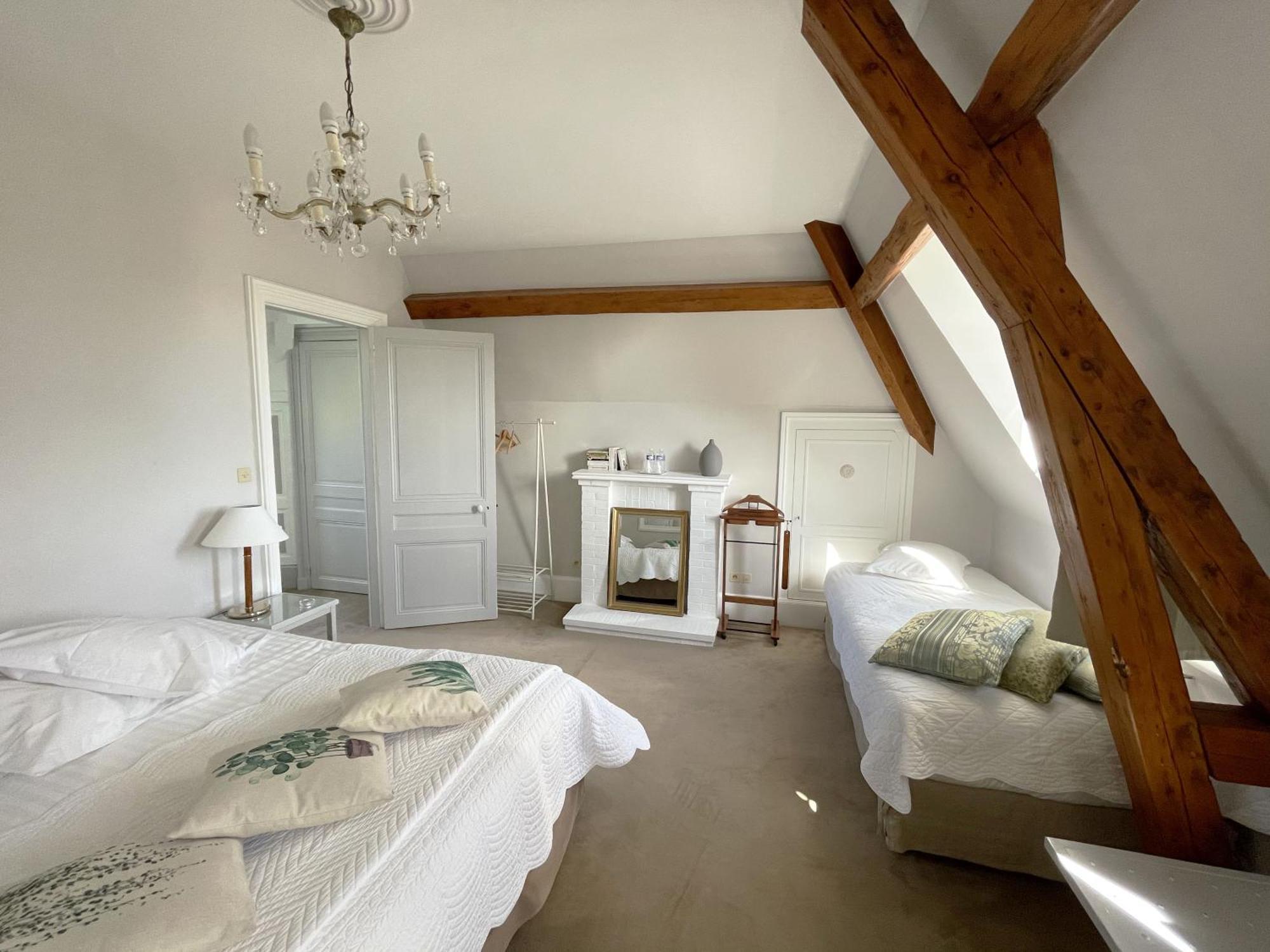St-Valery Sur Somme - Chateau De Noyelles - Maison De Vacances 객실 사진